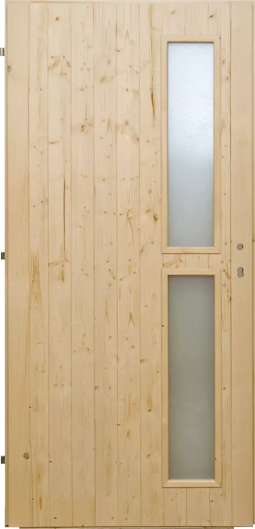 Palubkové dveře Vertikal - zámek