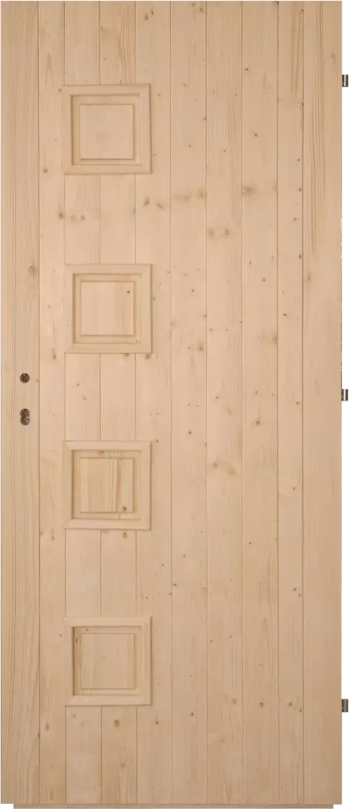 Palubkové dveře Quatro plné - zámek